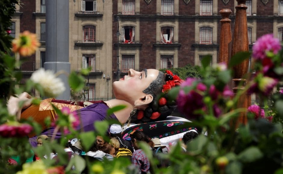 Kahlo was known for defying the norms femininity and depicting this idea in her work. Later she would also go on to join the Mexican Communist Party while her art grew to incorporate diverse themes including the indigenous folk culture of Mexico. Reuters/ Luis Cortes Kahlo was known for defying the norms femininity and depicting this idea in her work. Later she would also go on to join the Mexican Communist Party while her art grew to incorporate diverse themes including the indigenous folk culture of Mexico. Reuters/ Luis Cortes