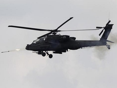 IAF receives first four of 22 Apache attack helicopters from US, four more to be delivered next week IAF receives first four of 22 Apache attack helicopters from US, four more to be delivered next week