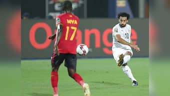 Africa Cup of Nations 2019: Mohamed Salah scores as Egypt beat Uganda to make it three wins in a row