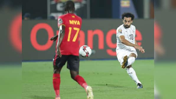 Africa Cup of Nations 2019: Mohamed Salah scores as Egypt beat Uganda to make it three wins in a row