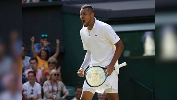 Wimbledon 2019: Nick Kyrgios deliberately hits a forehand at Rafael Nadal, says he won't apologise for the shot
