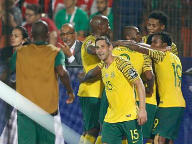Africa Cup of Nations 2019: South Africa knock out hosts Egypt after late goal from Thembinkosi Lorch