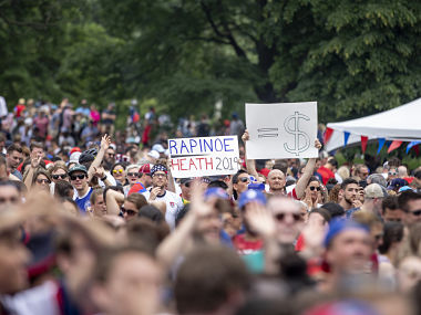 FIFA Women's World Cup 2019: From politicians to athletes, United States rejoices team's title win in France FIFA Women's World Cup 2019: From politicians to athletes, United States rejoices team's title win in France