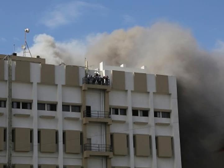 Mumbai fire: Cooling operations still underway at MTNL building in Bandra to ward off smoke, say officials