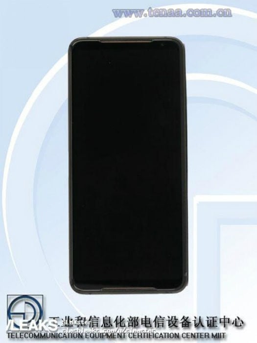 Asus ROG Phone 2 TENAA listing.