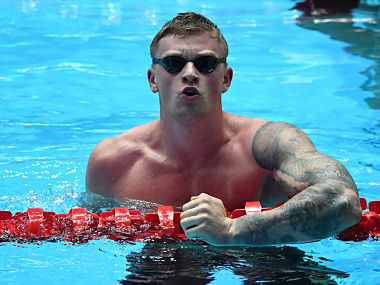FINA World Championships 2019: Adam Peaty becomes first male swimmer to capture three world titles in 100 metres breaststroke FINA World Championships 2019: Adam Peaty becomes first male swimmer to capture three world titles in 100 metres breaststroke