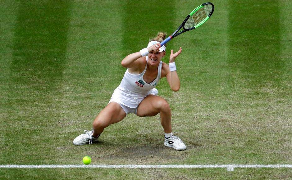 Williams is seeking an eighth Wimbledon title and 24th Grand Slam victory, while Riske was playing her first quarter-final at a major tournament. AP Williams is seeking an eighth Wimbledon title and 24th Grand Slam victory, while Riske was playing her first quarter-final at a major tournament. AP