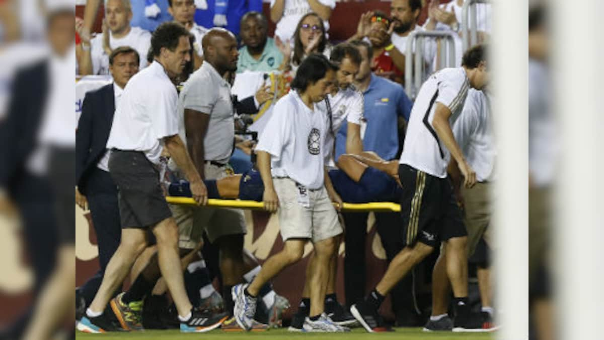 LaLiga: Real Madrid winger Marco Asensio could miss most of season after rupturing ACL during friendly against Arsenal