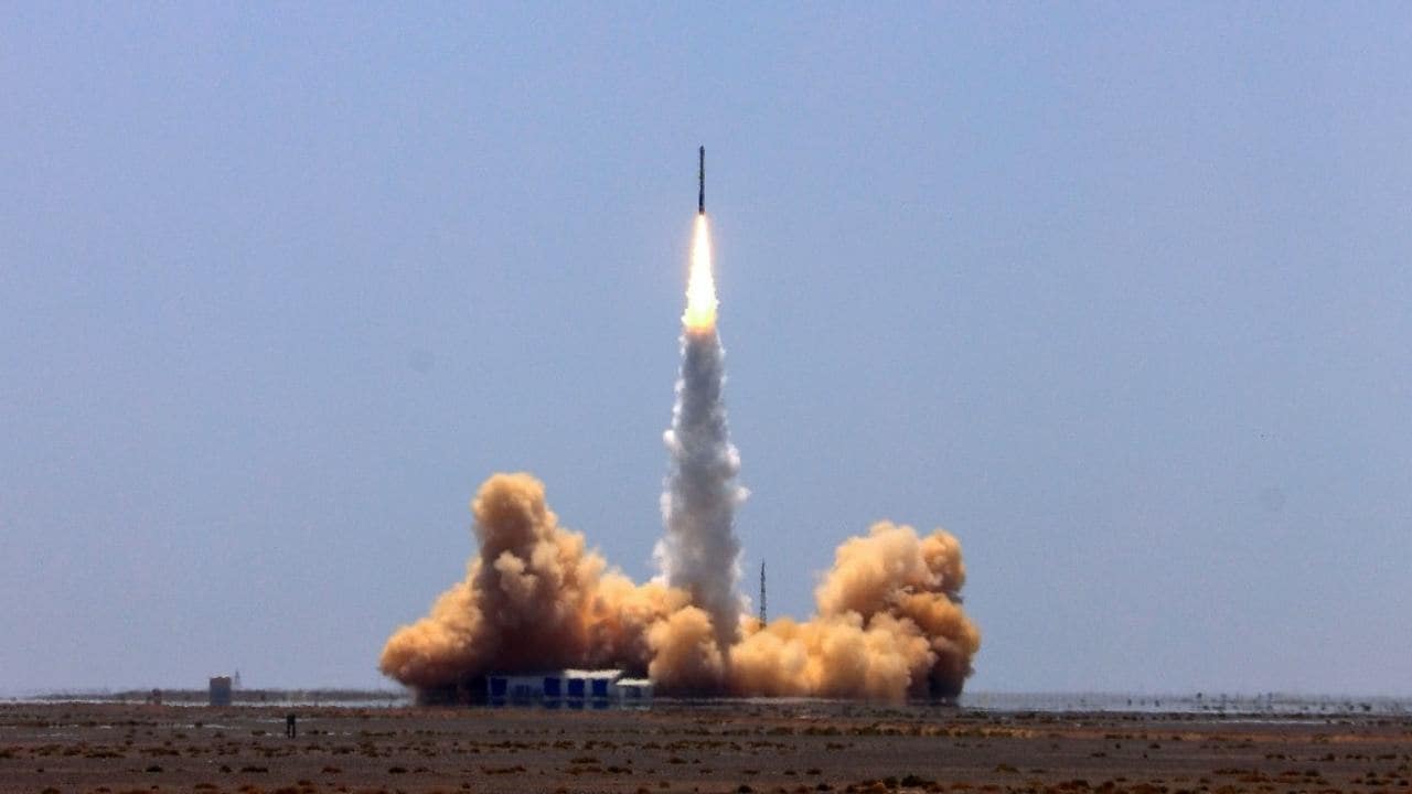 ispace, a Beijing-based rocket firm, became the first privately-owned Chinese company to successfully launch a rocket. Image: AFP