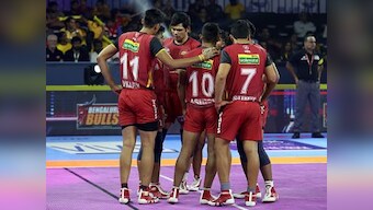 Highlights Pro Kabaddi 2019, Bengaluru Bulls vs Gujarat Fortunegiants at Hyderabad: Gujarat clinch comfortable victory