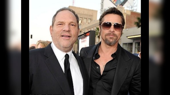 Brad Pitt says Harvey Weinstein scandal rattled Hollywood in same way as Manson family murders