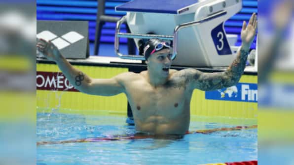 FINA World Championships 2019: American sensation Caeleb Dressel counts flaws despite hat-trick of titles in one night