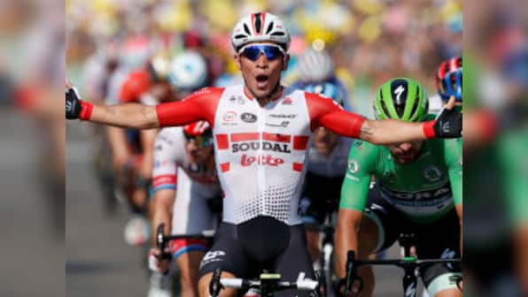 Tour de France 2019: Caleb Ewan notches up second win of tour as Julian Alaphilippe maintains overall lead after stage 16