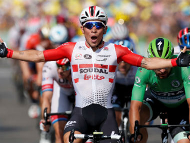 Tour de France 2019: Caleb Ewan notches up second win of tour as Julian Alaphilippe maintains overall lead after stage 16 Tour de France 2019: Caleb Ewan notches up second win of tour as Julian Alaphilippe maintains overall lead after stage 16