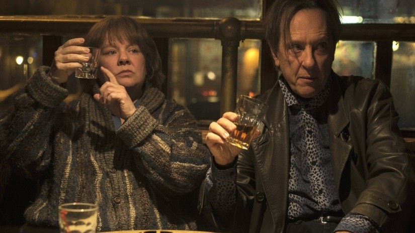 Melissa McCarthy and Richard E. Grant in Can You Ever Forgive Me? Fox Searchlight
