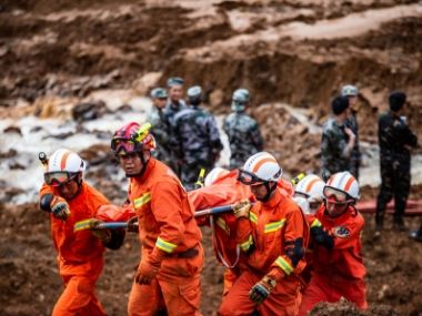 Landslide in China kills 29: Another 22 people still missing after mud torrent buries 21 houses in Shuicheng county Landslide in China kills 29: Another 22 people still missing after mud torrent buries 21 houses in Shuicheng county
