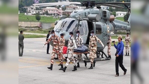 Two months after Nanda Devi avalanche, bodies of 7 mountaineers brought to Uttarakhand's Munsyari by ITBP in IAF choppers