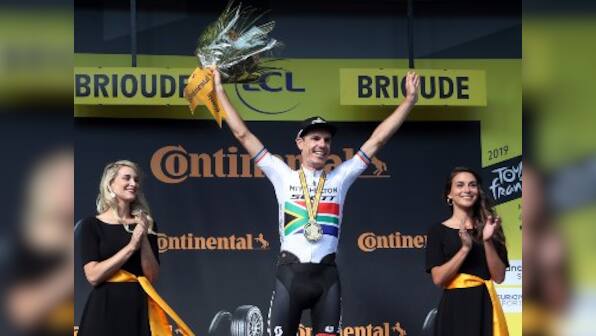 Tour de France 2019: Daryl Impey wins stage nine of race as Julian Alaphilippe keeps hold of yellow jersey