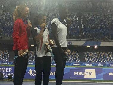 Dutee Chand creates history in Naples, becomes first Indian to clinch 100 metre gold at World Universiade