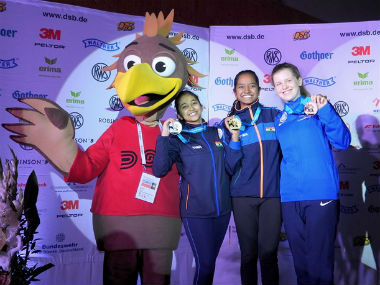 ISSF Junior Shooting World Cup: Elavenil Valarivan's golden feat shows she is ready for hard grind of senior circuit ISSF Junior Shooting World Cup: Elavenil Valarivan's golden feat shows she is ready for hard grind of senior circuit