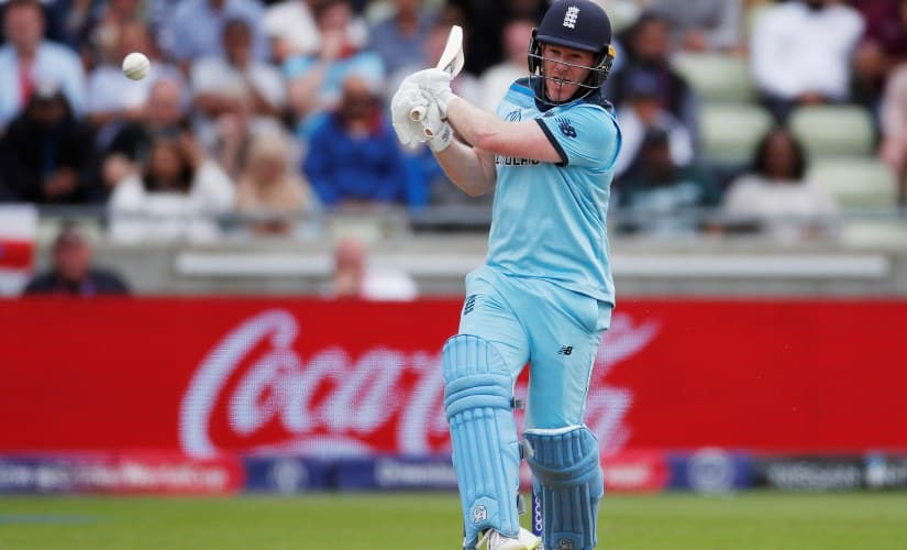 Eoin Morgan hit 22 sixes in the tournament, the second most by any player in an edition of ODI World Cup. Reuters 