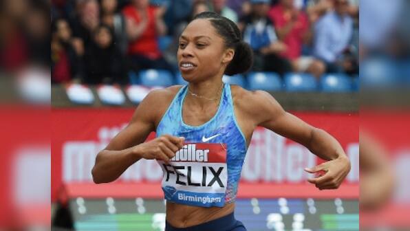 US Championships: Allyson Felix returns for her first 400m race in 13 months; Justin Gatlin, Christian Coleman jet through 100m heats