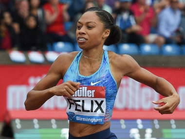 US Championships: Allyson Felix returns for her first 400m race in 13 months; Justin Gatlin, Christian Coleman jet through 100m heats US Championships: Allyson Felix returns for her first 400m race in 13 months; Justin Gatlin, Christian Coleman jet through 100m heats