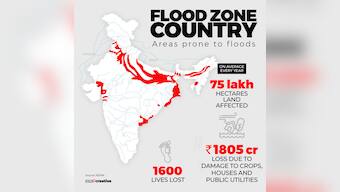 North India Flood 2019: Heavy rains lash Assam, Rajasthan, Bihar as IMD predicts downpour likely to continue till 27 July