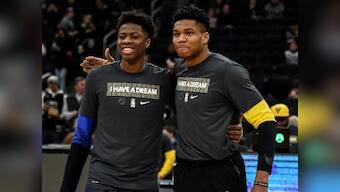 Giannis Antetokounmpo named in Greece squad for 2019 World Cup along with brothers Thanasis, Kostas