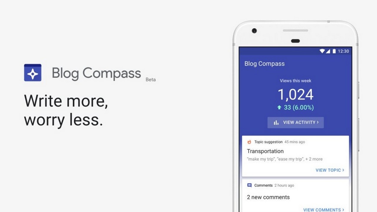 Google's Blog Compass app on the Play Store has remained unusable for a while now.