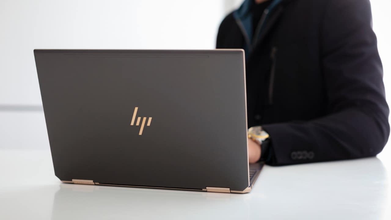 The HP Spectre x360 has an all aluminum body. Image: HP.