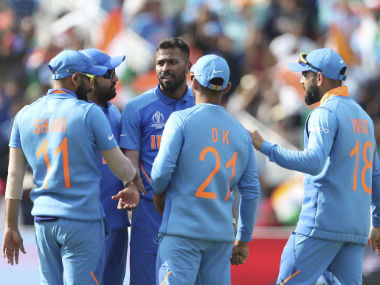 India vs Bangladesh, ICC Cricket World Cup 2019: Hardik Pandya's emergence as reliable fifth bowler makes him India's MVP India vs Bangladesh, ICC Cricket World Cup 2019: Hardik Pandya's emergence as reliable fifth bowler makes him India's MVP