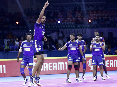 Pro Kabaddi 2019: Naveen's 14-point show guides Haryana Steelers to comprehensive win over Puneri Paltan Pro Kabaddi 2019: Naveen's 14-point show guides Haryana Steelers to comprehensive win over Puneri Paltan