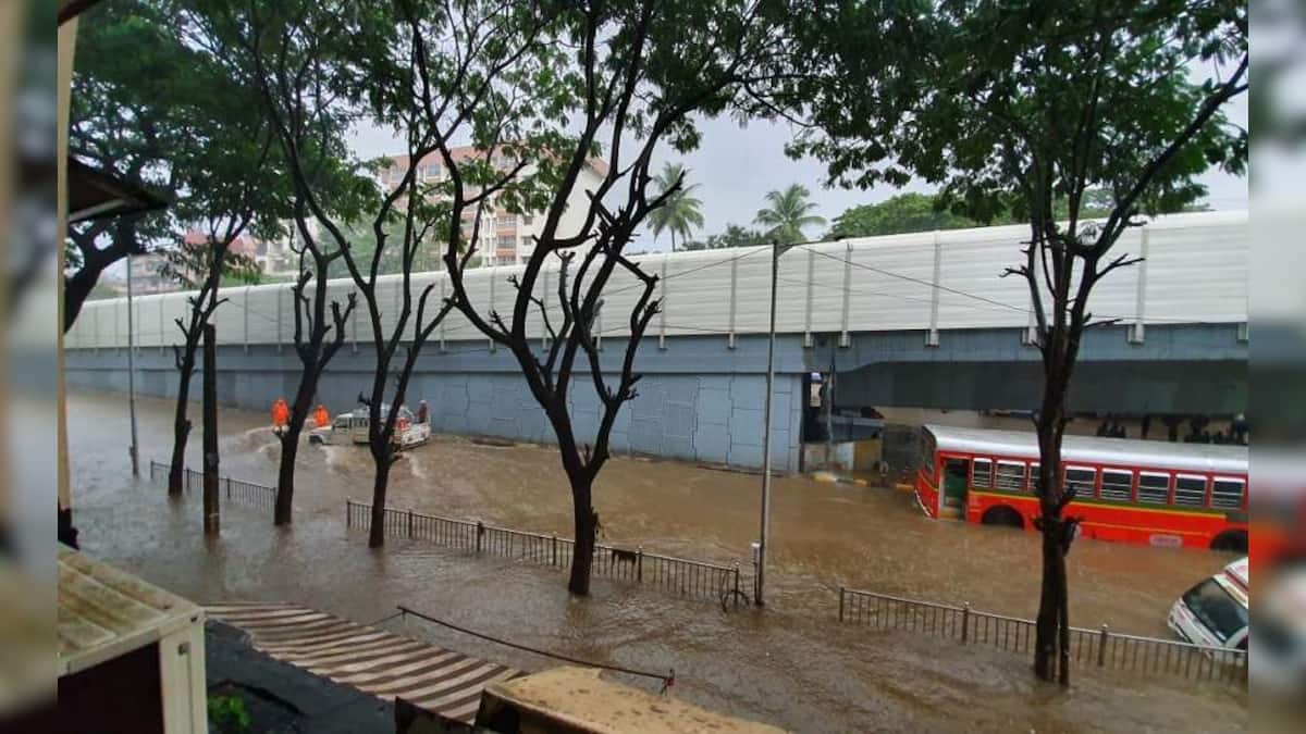 Waterlogging across many parts of Mumbai as heavy rains lash city