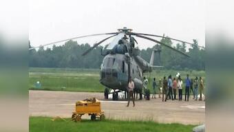 IAF deploys two helicopters in Bihar’s Darbhanga to provide relief to flood-affected victims