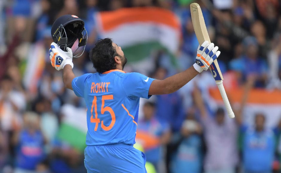 Chasing the total, Rohit Sharma yet again showed his class and stroked the fifth World Cup 2019 century against Sri Lanka. AFP Chasing the total, Rohit Sharma yet again showed his class and stroked the fifth World Cup 2019 century against Sri Lanka. AFP