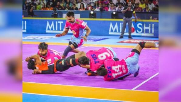 Pro Kabaddi 2019 Highlights, Jaipur Pink Panthers vs Bengal Warriors in Mumbai: Panthers edge past Warriors