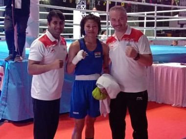 President's Cup boxing: India'a Monika storms into 48kg final, Jamuna Boro books spot in semi-finals of 54kg event President's Cup boxing: India'a Monika storms into 48kg final, Jamuna Boro books spot in semi-finals of 54kg event