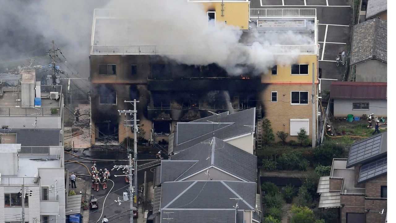 The Factual - animation studio - Kyoto Studio Devastated by Fire Is Revered  by Anime Fans