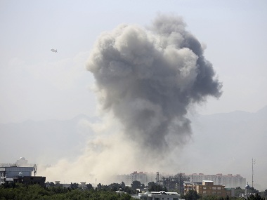 Taliban claims responsibility for car bomb explosion in Kabul which wounded 65 people, including nine children Taliban claims responsibility for car bomb explosion in Kabul which wounded 65 people, including nine children