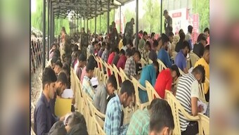 Over 900 Kashmiri youth in Budgam take common entrance test for recruitment to Indian Army