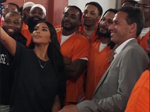 Kim Kardashian announces documentary on criminal justice reform, shares pictures with inmates on Twitter Kim Kardashian announces documentary on criminal justice reform, shares pictures with inmates on Twitter