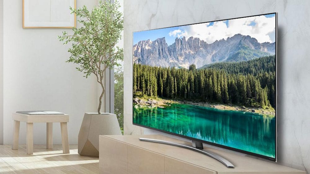 LG's Nanocell TV. Image: LG Electronics