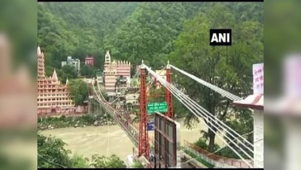 Rishikesh’s Lakshman Jhula shut for vehicles, administration orders closure of old bridge; alternate walkway to be constructed soon