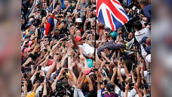 British Grand Prix 2019: Lewis Hamilton says home support gave him energy to claim record sixth win at Silverstone