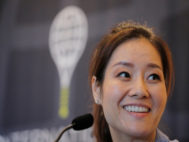 Two-time Grand Slam champion Li Na of China becomes first Asian born to be inducted into International Tennis Hall of Fame Two-time Grand Slam champion Li Na of China becomes first Asian born to be inducted into International Tennis Hall of Fame
