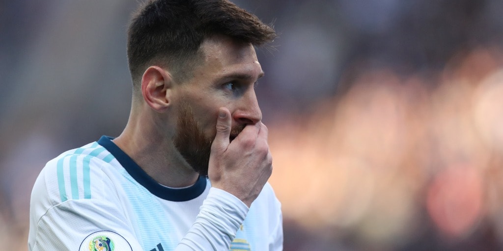 Lionel Messi suspendido un partido y multado por tarjeta roja contra Chile en playoff por el tercer puesto de la Copa América – Sports News, Firstpost
