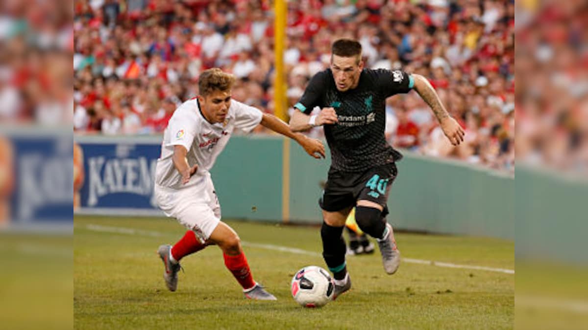 Premier League: Alejandro Pozo's last-minute strike guides 10-man Sevilla to a 2-1 win over Liverpool in pre-season friendly