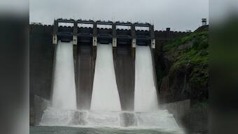 Modak Sagar lake near Mumbai starts overflowing; officials blame downpour for increase in water level