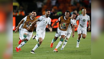 Africa Cup of Nations 2019: Riyad Mahrez's last-minute stunning free-kick helps Algeria beat Nigeria in semi-final